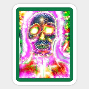 Skull Kinetic Sticker